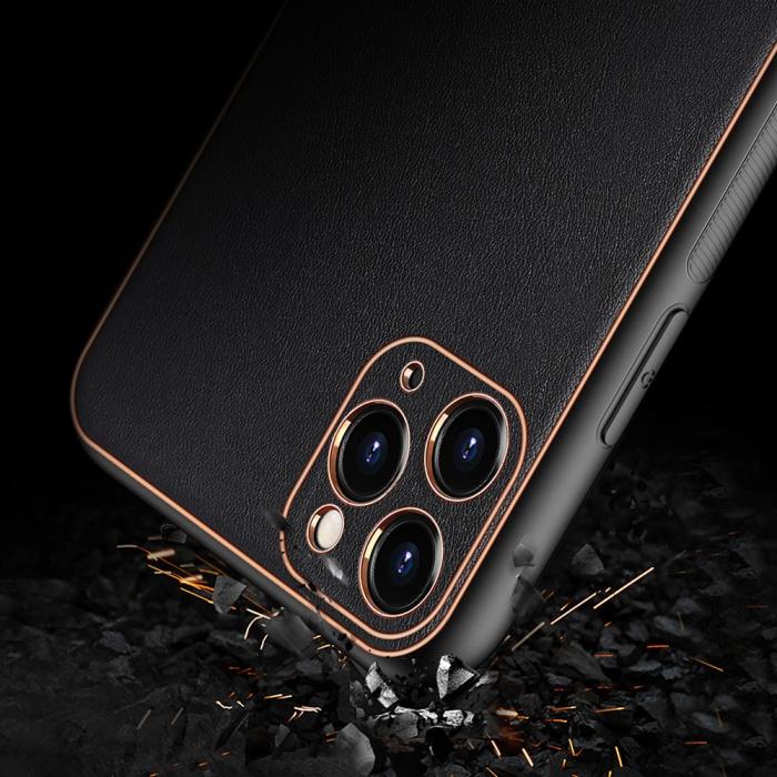 Dux Ducis - DUX DUCIS Electroplating Skal iPhone 12 Mini - Svart