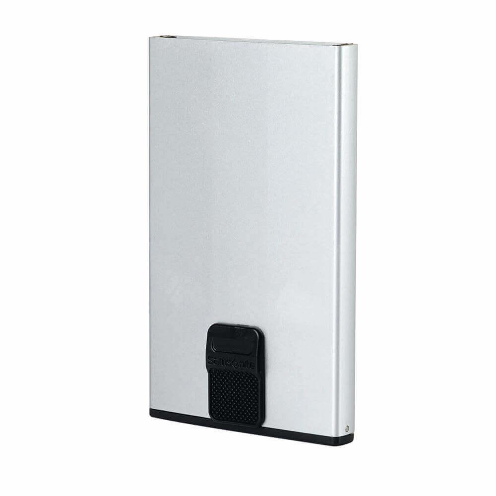 Samsonite Korthållare Plånbok Alufit RFID Slide Alu - Silver | 264 | AlltMobil
