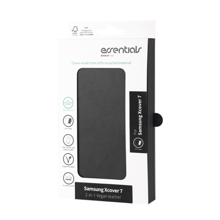 UTGATT1 - Essentials Galaxy XCover 7 Mobilskal TPU - Transparent