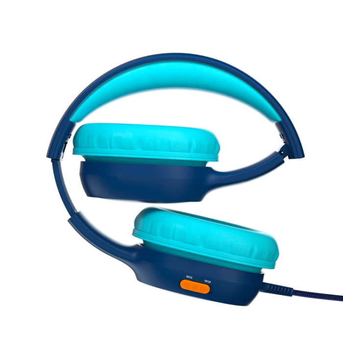 Tronsmart - Tronsmart Over-Ear Hörlurar Trådbundna till Barn Safe KH01 - Blå