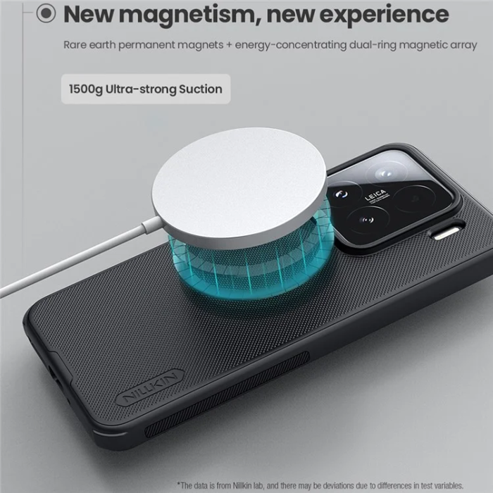 Nillkin - Nillkin Xiaomi 15 Mobilskal MagSafe Frosted Shield Pro - Grön