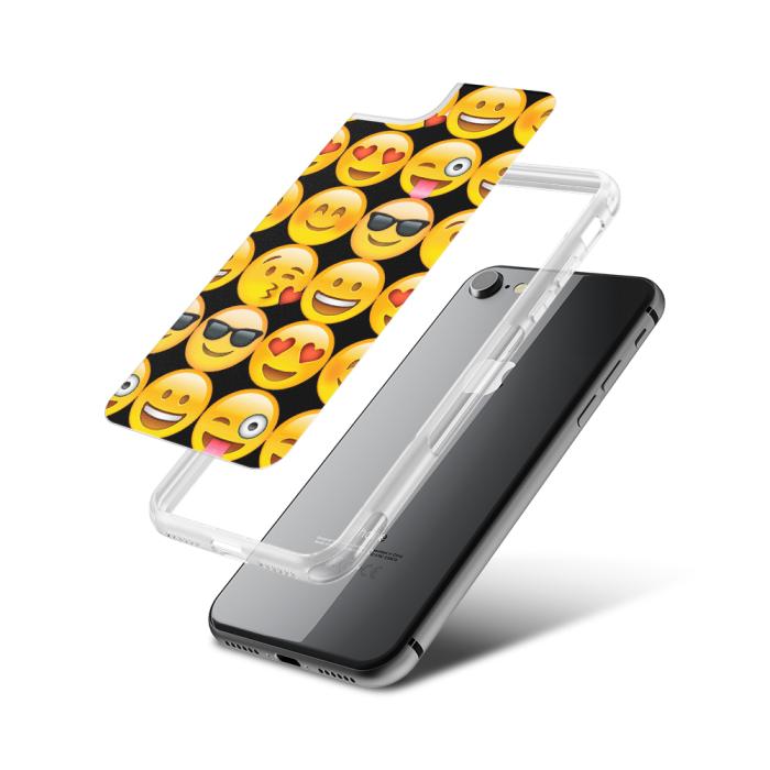 UTGATT5 - Fashion mobilskal till Apple iPhone 8 - Emoji - Smileys