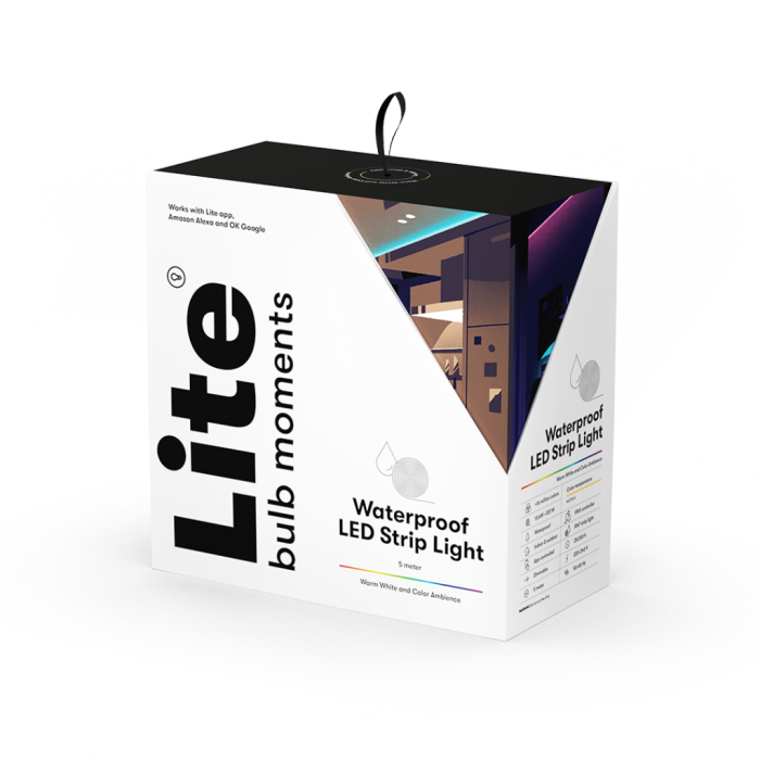 Lite bulb moments - Lite bulb moments Smart Vattentålig LED-remsa 5M RGBW