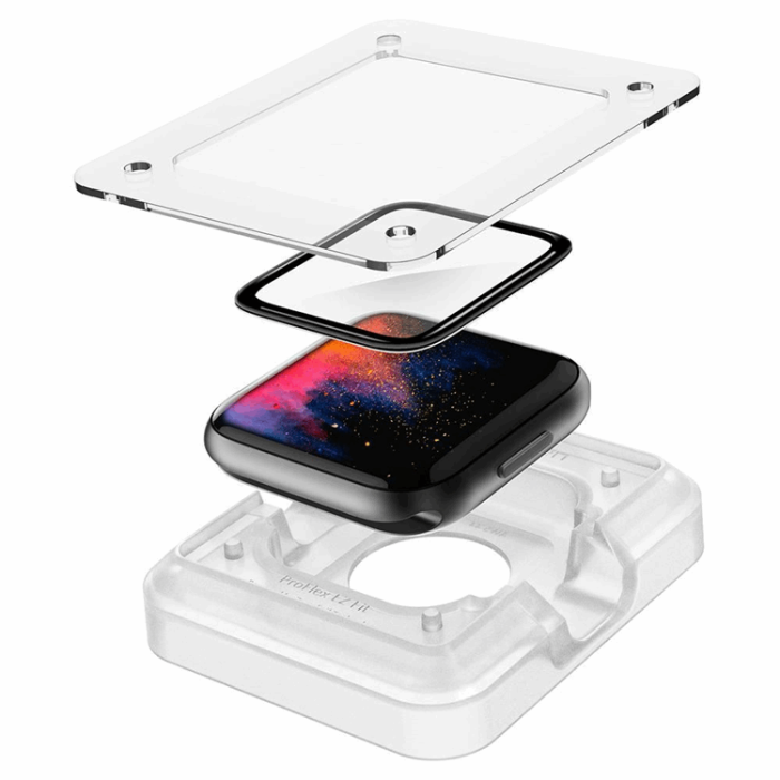 Spigen - SPIGEN Hybridglas Proflex ”Ez Fit” Apple Watch 4/5/6/Se (44Mm)