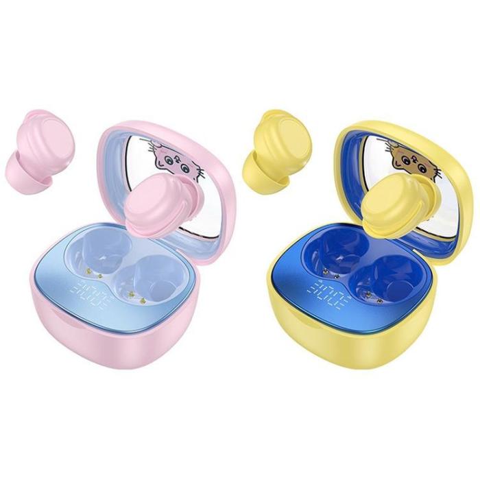 Hoco - Hoco TWS In-Ear Hörlurar Bluetooth för barn EW111 - Rosa