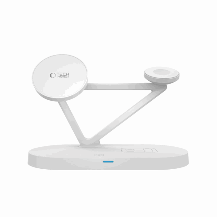 Tech-Protect - Tech-Protect 3-in-1 Trådlös Laddare iPhone, Apple Watch, AirPods -