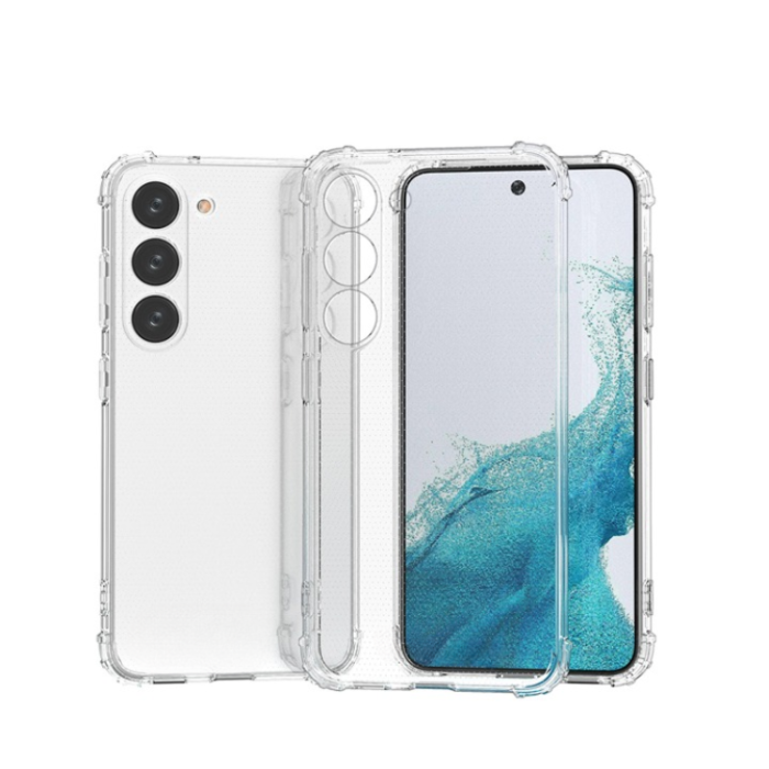 A-One Brand - Galaxy S23 Skal Anti-Shock TPU - Transparent