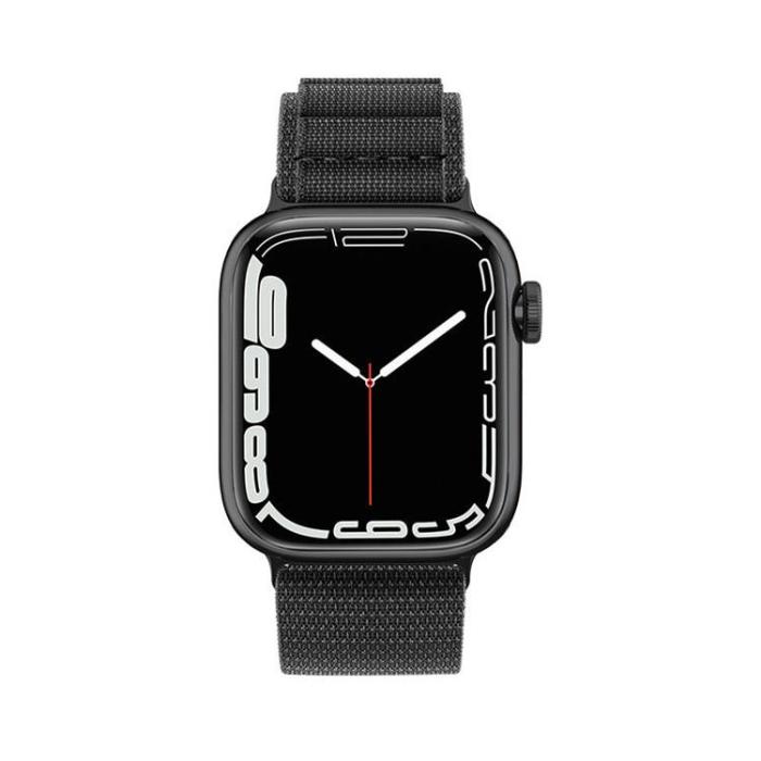 OEM - Apple Watch 4/5/6/7/8/SE (38/40/41mm) Armband Alpine - Svart