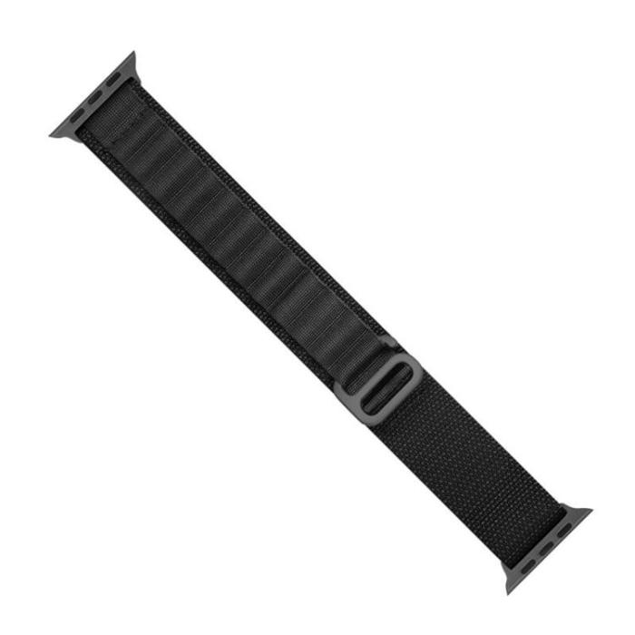 OEM - Apple Watch 4/5/6/7/8/SE (38/40/41mm) Armband Alpine - Svart