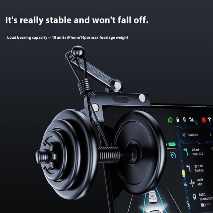 OEM - Bilskärm Gravity Mobilhållare Spegelyta för Tesla Model 3/Y