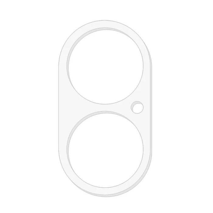 OEM - iPhone 16/16 Plus Kameralinsskydd Härdat glas - Clear