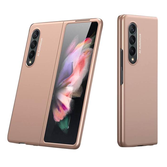 A-One Brand - GKK Detachable skal till Samsung Galaxy Z Fold 3 - Guld