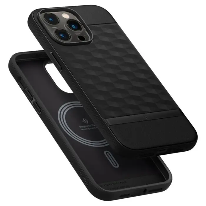 Spigen - Spigen iPhone 14 Pro Magsafe Skal Caseology Parallax - Matte Svart