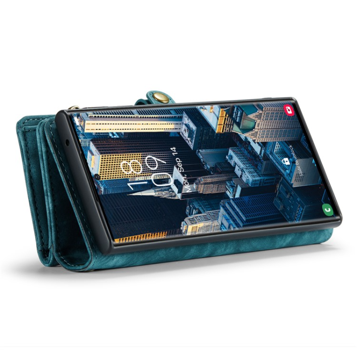 Caseme - Caseme Galaxy S23 Ultra Plånboksfodral Detachable - Blå