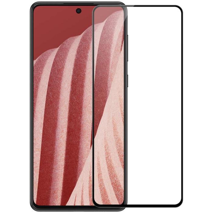 Nillkin - Nillkin Galaxy A73 5G Härdat glas 9H CP + PRO Ultra-Thin - Svart