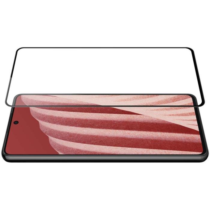 Nillkin - Nillkin Galaxy A73 5G Härdat glas 9H CP + PRO Ultra-Thin - Svart