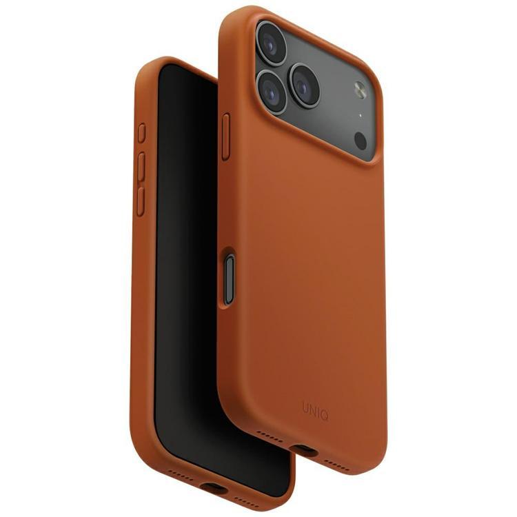 UNIQ Mobilskal till iPhone 17 Pro Max MagSafe Lino - Orange