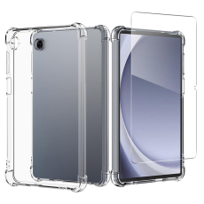 A-One Brand - Galaxy Tab A11 Plus Skal TPU Drop-Resistant med Härdat Glas - Clear