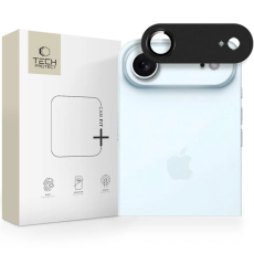 Tech-Protect - Tech-Protect iPhone 17 Air Härdat Glas Kameraskydd - Svart