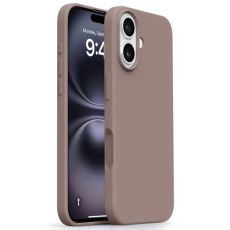 A-One Brand - iPhone 17 Mobilskal MagSafe Ultra Thin Silicone - Chestnut Brun