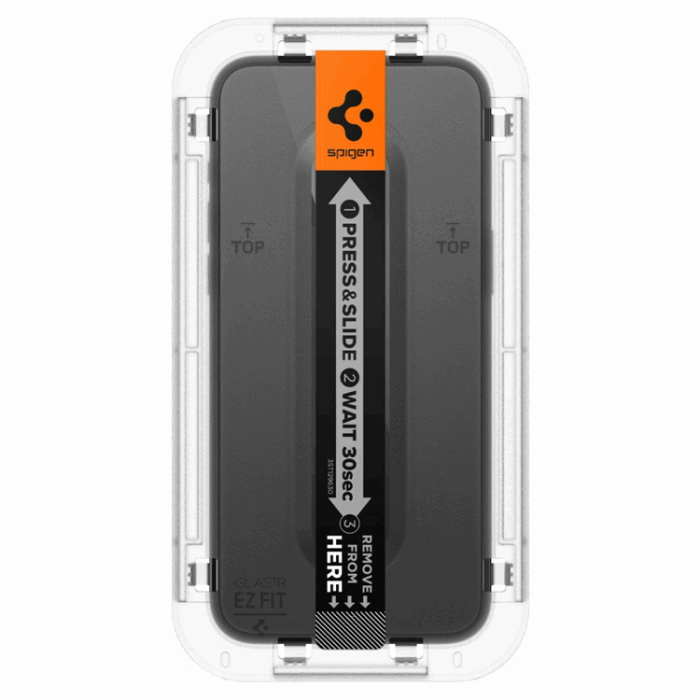 Spigen - [2-Pack] Spigen iPhone 15 Pro Max Härdat Glas Skärmskydd 'EZ' Fit