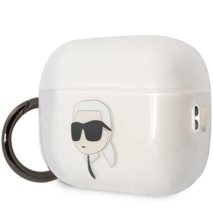 KARL LAGERFELD - Karl Lagerfeld Airpods Pro 2 Skal Ikonik Karl Lagerfeld - Clear