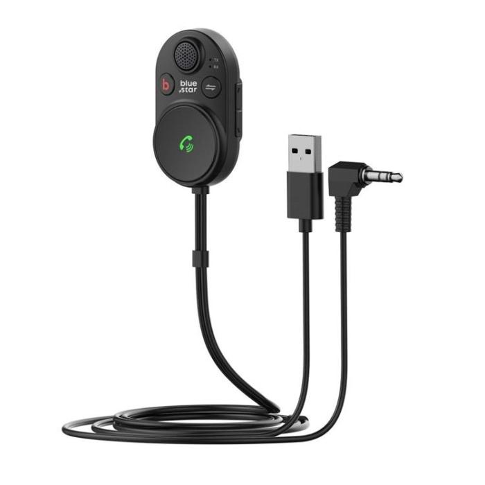 Blue Star - Blue Star FM Sändare Carlink BT62 - Svart