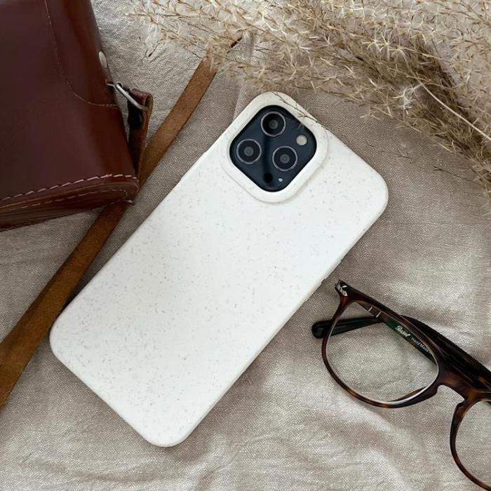 OEM - iPhone 14 Skal Eco Silikon Degradable - Marinblå