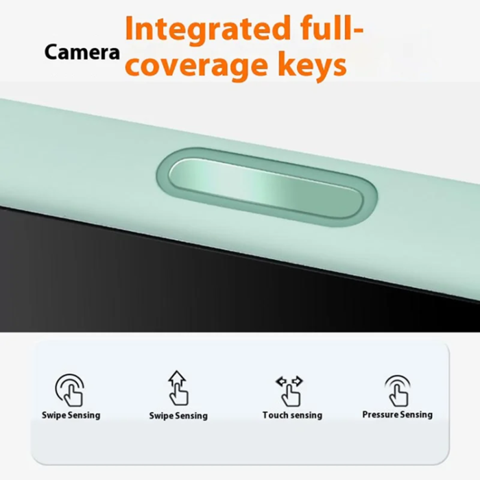 A-One Brand - iPhone 17 Pro Mobilskal Magsafe Liquid Silikon - Vit