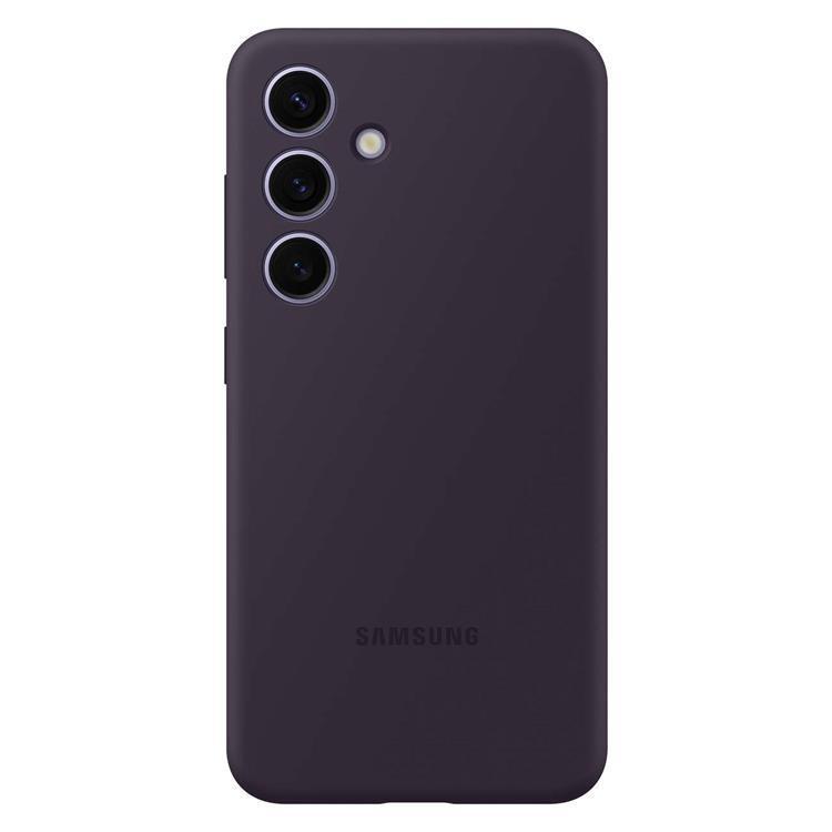 Mobilskal till Samsung Galaxy S24 Plus Silikon - Mörklila | 2353 | AlltMobil