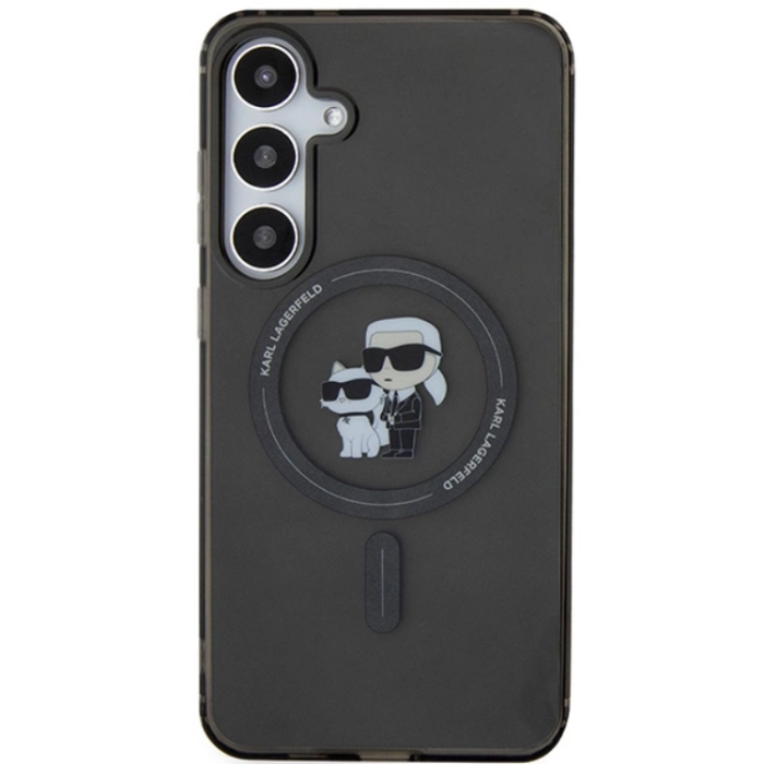 KARL LAGERFELD - Karl Lagerfeld Galaxy S24 Mobilskal Magsafe IML Choupette - Svart