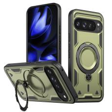 N/A - Mobilskal till Google Pixel 10 Pro XL Plast Milit&auml;rt Skydd - Olivgr&ouml;n