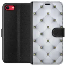 Gustaf - Pl&aring;nboksfodral till Apple iPhone 8 med Fancy