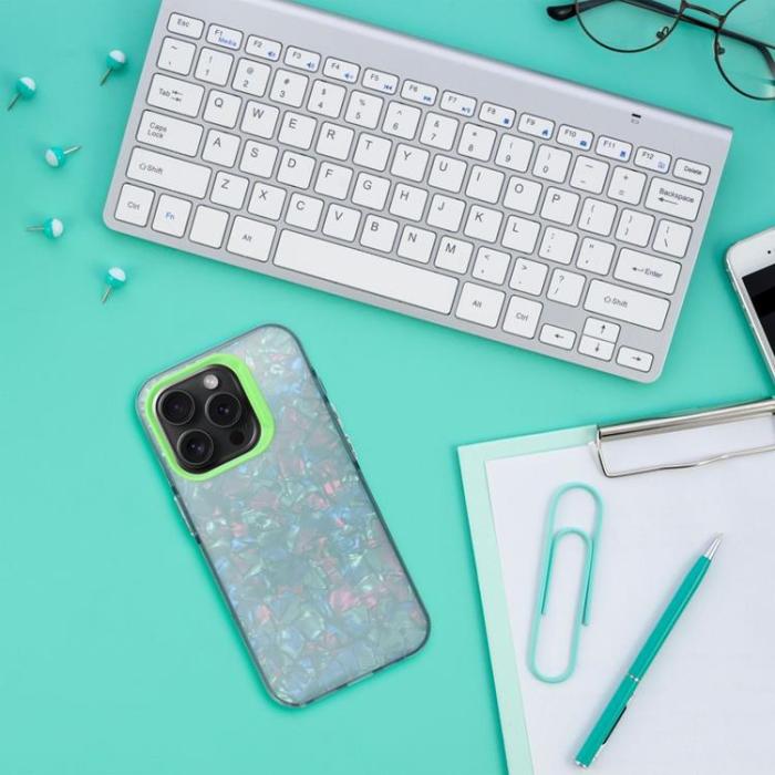 OEM - iPhone 7/8/SE (2020/2022) Mobilskal Tutti Frutti - Grön
