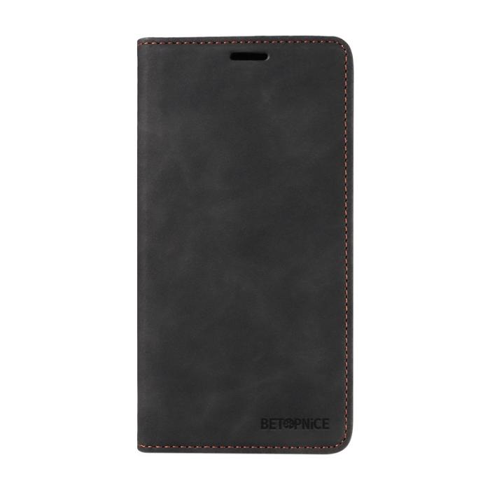 BETOPNICE - BETOPNICE Samsung Galaxy A57 Plånboksfodral Konstläder RFID-Skydd - Svart