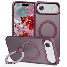 A-One Brand - iPhone Air Mobilskal MagSafe Kickstand TPU + PC - Vinröd