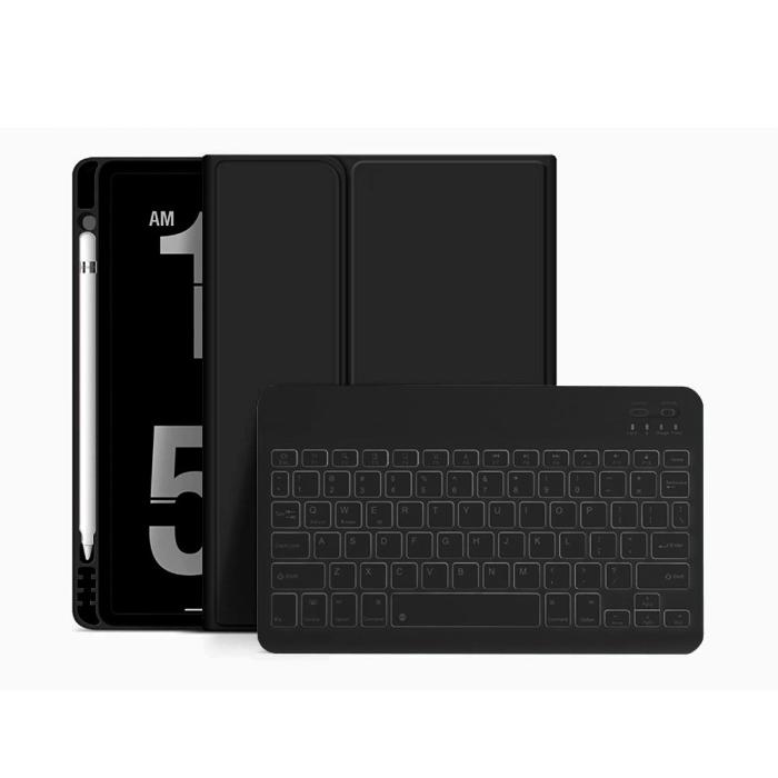 Tech-Protect - Tech-Protect iPad (2022) Fodral med Tangentbord och pennfack - Svart