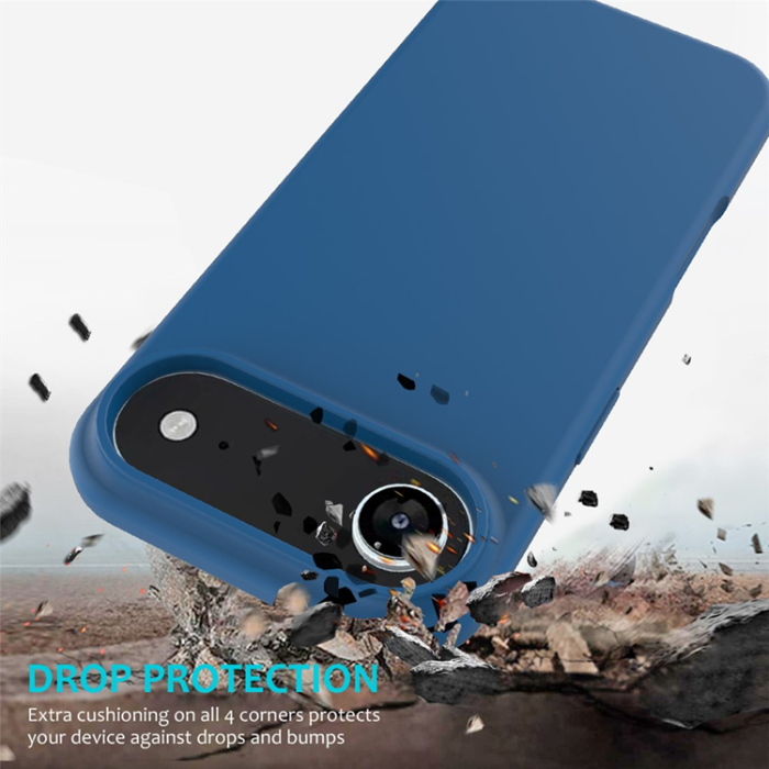 A-One Brand - iPhone Air Mobilskal Liquid Silikon - Blå