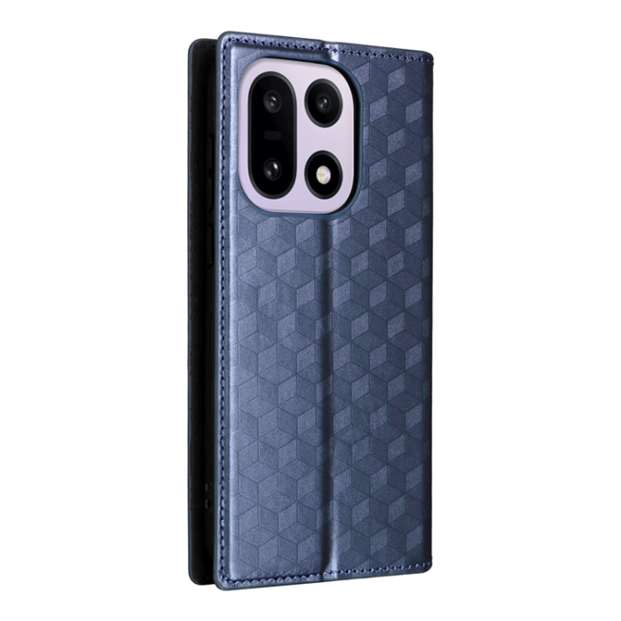 A-One Brand - OnePlus 15 Plånboksfodral Rhombus Imprinted Konstläder - Blå