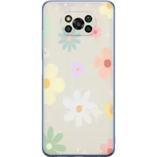 Gustaf - Mobilskal till Xiaomi Poco X3 Pro med fejdande blommor