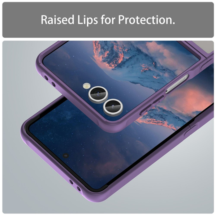 A-One Brand - Galaxy Z Flip 7 Mobilskal Drop Proof Frosted Translucent