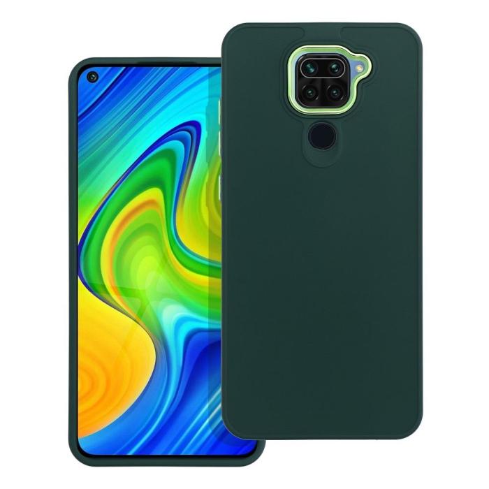 OEM - Xiaomi Redmi Note 9 Mobilskal Frame - Grön