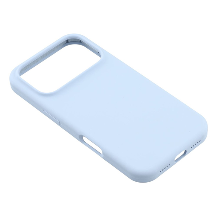 A-One Brand - iPhone 17 Pro Max Mobilskal Solid Silikon Shockproof - Babyblå