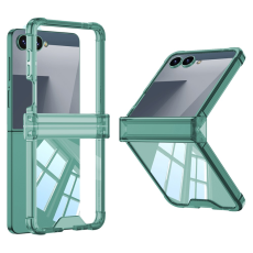 GKK - GKK Galaxy Z Flip 7 Mobilskal Airbag Hinge Shockproof - Grön