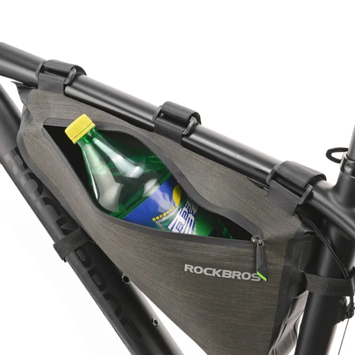 Rockbros - Rockbros AS-017 Cykelramsväska 5 L - Mörkgrön