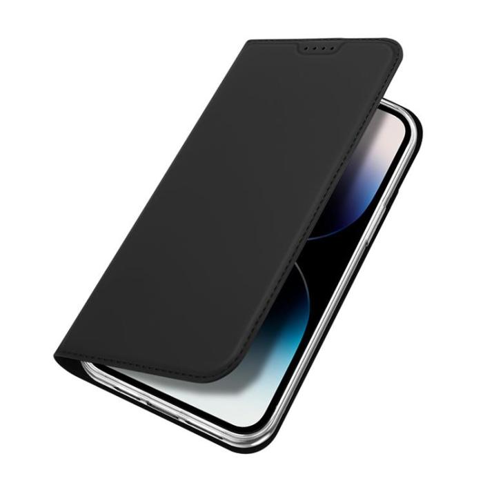 Dux Ducis - Dux Ducis iPhone 15 Pro Max Plånboksfodral Skin Pro - Svart