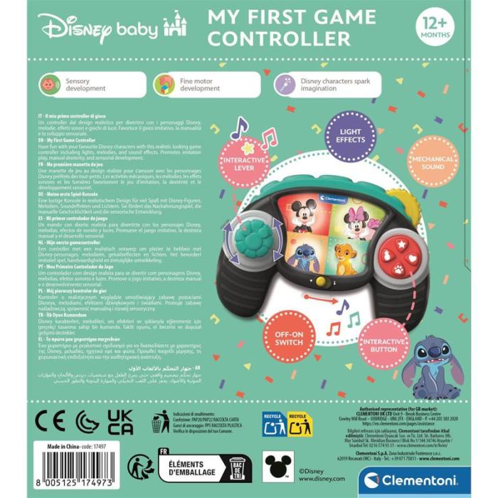 CLEMENTONI - CLEMENTONI Disney Baby Game Controller