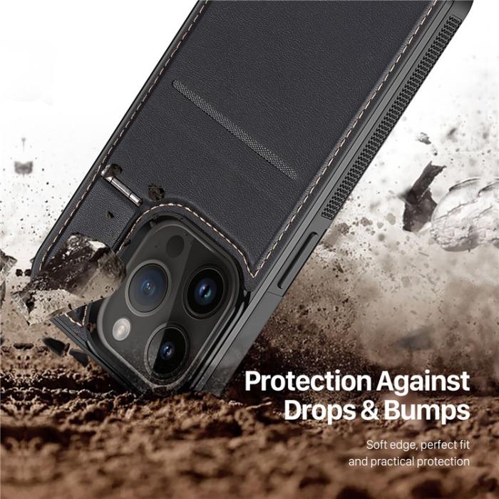 Dux Ducis - Dux Ducis iPhone 14 Pro Mobilskal Magsafe Korthållare Rafi