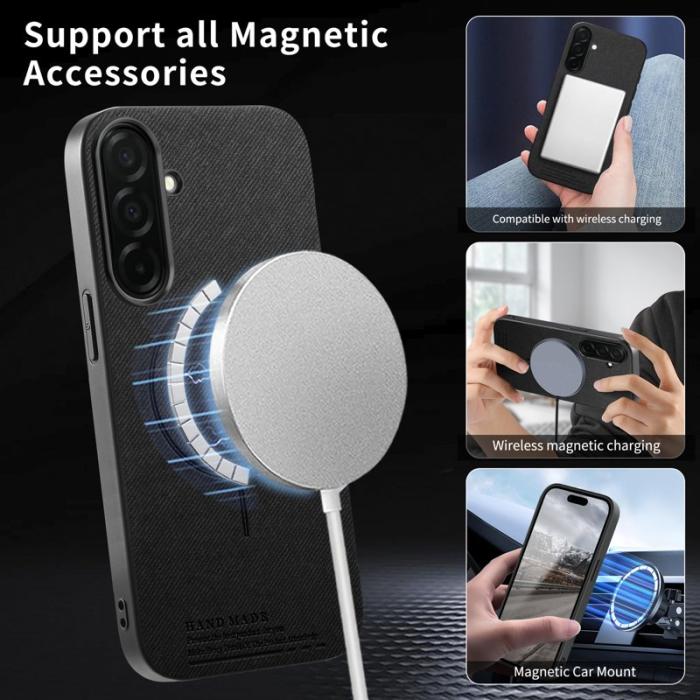 OEM - Mobilskal för Samsung Galaxy S26 Magnetiskt PC + TPU - Svart