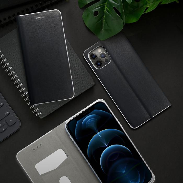 OEM - LUNA Carbon Fodral för Samsung A34 5G svart